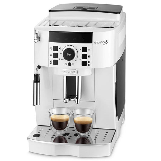 DeLonghi Fully Automatic Coffee Maker Magnifica S ECAM22112W [White] 