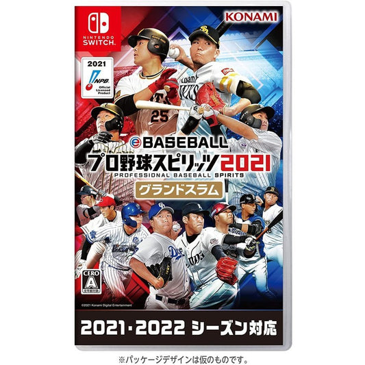 [Used] Nintendo Switch Software eBASEBALL Pro Baseball Spirits 2021 Grand Slam Nintendo Switch Nintendo