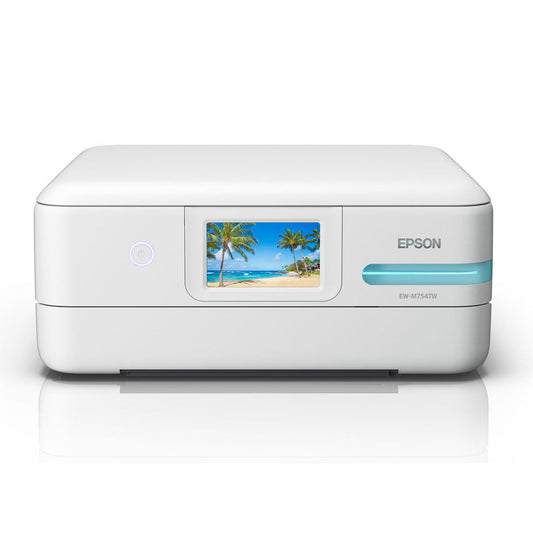 EPSON エプソン A4カラーインクジェット複合機 エコタンク 5色 EW-M754TW [ホワイト]