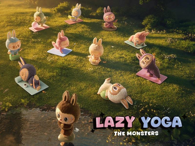 Labubu POP MART THE MONSTERS Lazy Yoga シリーズ アソートボックス