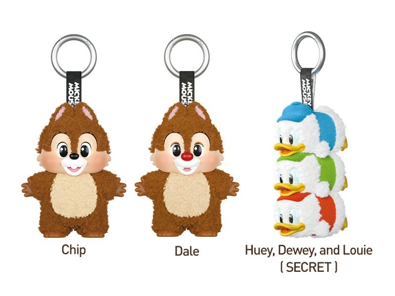 POP MART Mickey Family Cute Together Keychain Series Figures