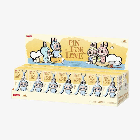 Labubu POP MART THE MONSTER PIN FOR LOVE シリーズ ぬいぐるみペンダント(A-M) [アソート]