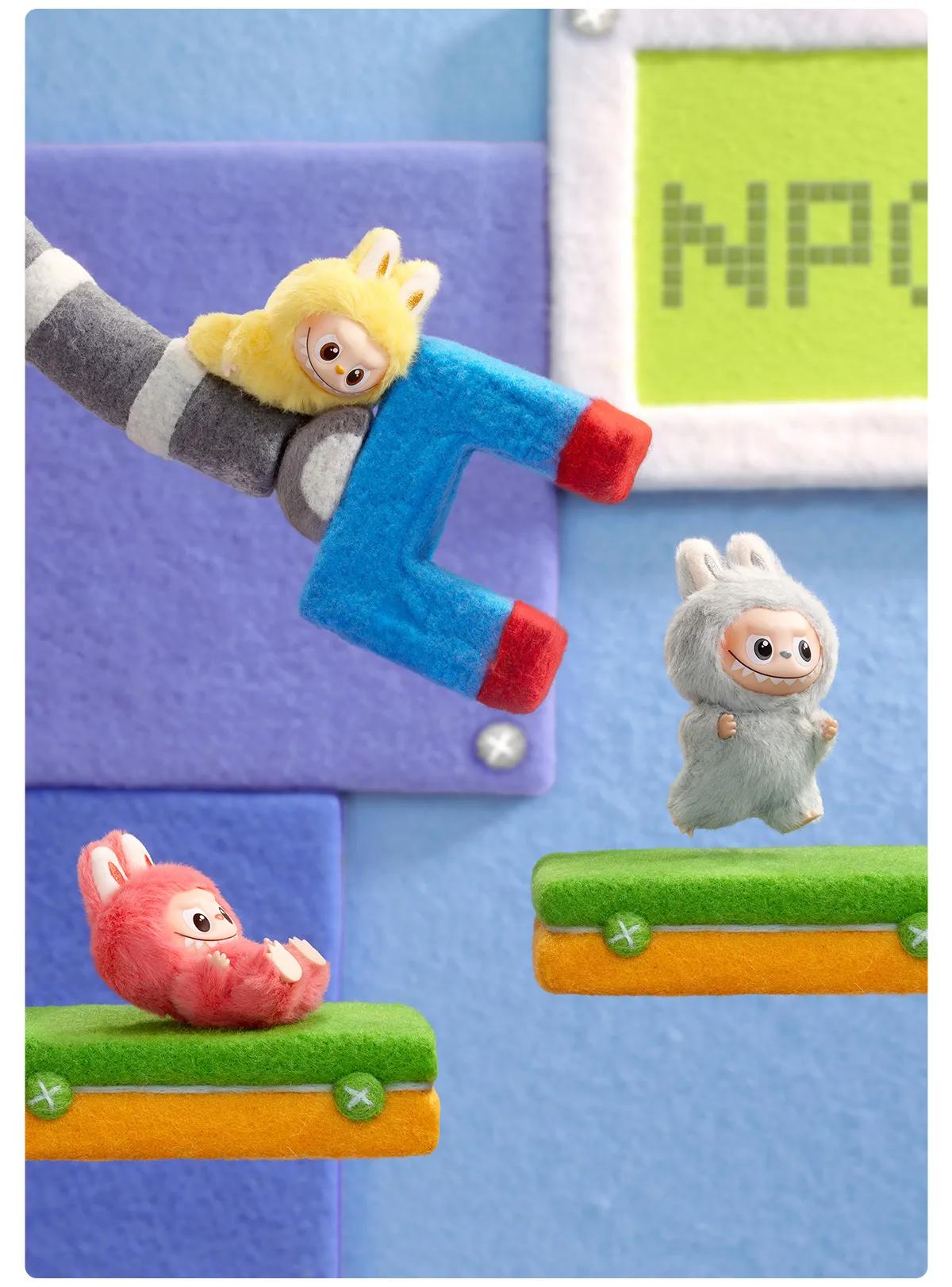 Labubu POP MART THE MONSTER PIN FOR LOVE シリーズ ぬいぐるみペンダント(A-M) [アソート]