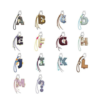 Labubu POP MART THE MONSTER PIN FOR LOVE シリーズ アルファベットペンダント(A-M) [アソート]