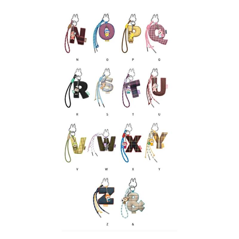 POP MART THE MONSTER PIN FOR LOVE系列字母吊坠（新西兰）[和平]