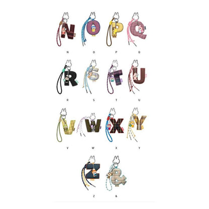 POP MART THE MONSTER PIN FOR LOVE系列字母吊坠（新西兰）[和平]