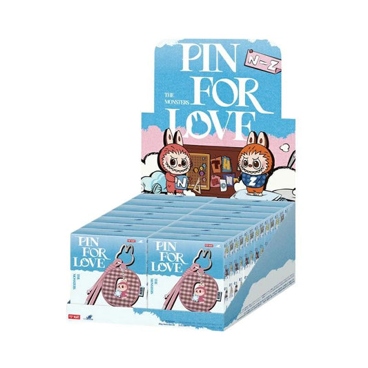 Labubu POP MART THE MONSTER PIN FOR LOVE シリーズ アルファベットペンダント(N-Z) [アソート]