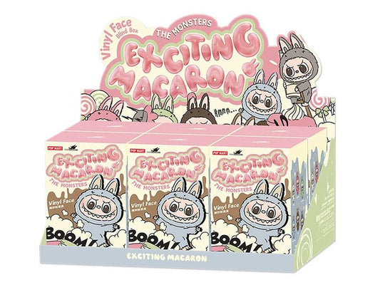Labubu POP MART THE MONSTERS Exciting Macaron ぬいぐるみシリーズ アソートボックス