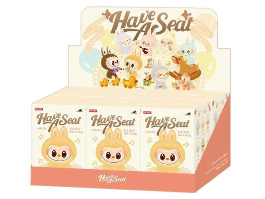 Labubu POP MART THE MONSTERS Have a Seat ぬいぐるみ シリーズ Vinyl Plush Blind Box