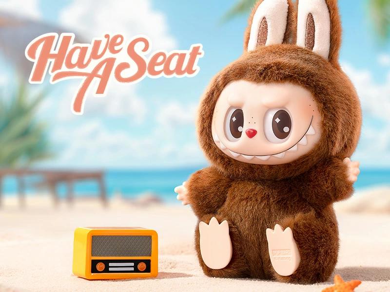 Labubu POP MART THE MONSTERS Have a Seat ぬいぐるみ シリーズ ピース