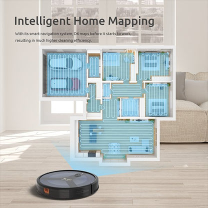 KYVOL kyvol D6 Black CybovacD6 [Robot Vacuum Cleaner]