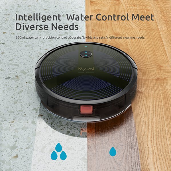 KYVOL kyvol D6 Black CybovacD6 [Robot Vacuum Cleaner]