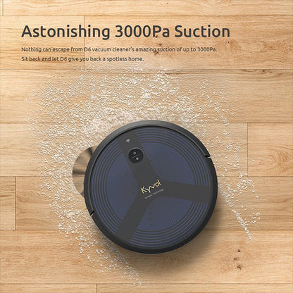 KYVOL kyvol D6 Black CybovacD6 [Robot Vacuum Cleaner]