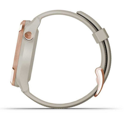 GARMIN ガーミン 腕時計 スマートウォッチ ゴルフ GPS ウェアラブル Approach S42 [Light Sand/Rose Gold]