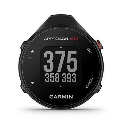 GARMIN Approach G12 Golf GPS Navigator, Distance Measurement, 010-02555-10 