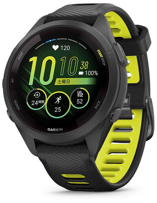 GARMIN Forerunner 265S スマートウォッチ GPS ランニング 010-02810-43 [Black]
