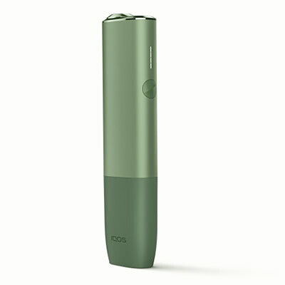 [Product registration not possible, manufacturer warranty not possible] IQOS Irma One electronic cigarette, heated cigarette, moss green