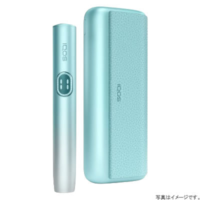 [Product registration not possible, manufacturer warranty not possible] IQOS ILUMA i PRIME Breeze Blue, blue, ILUMA i PRIME, heated electronic cigarette