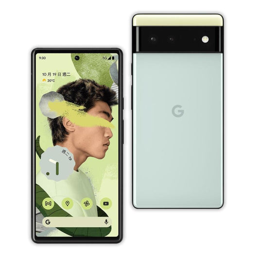 Google Pixel 6 256GB SIMフリーSorta Seafoam ブルー アンドロイド 本体