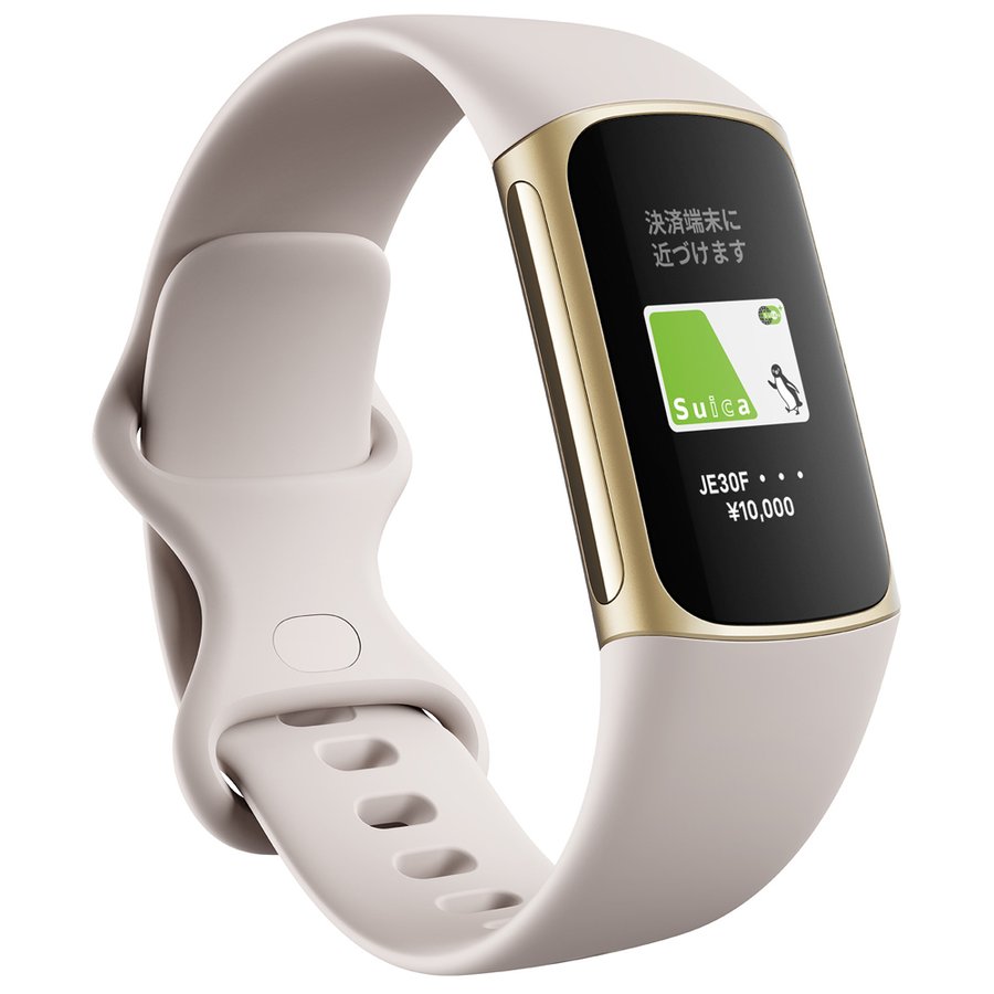 Fitbit フィットビット スマートウォッチ Suica対応 Charge 5 FB421GLWT-FRCJK