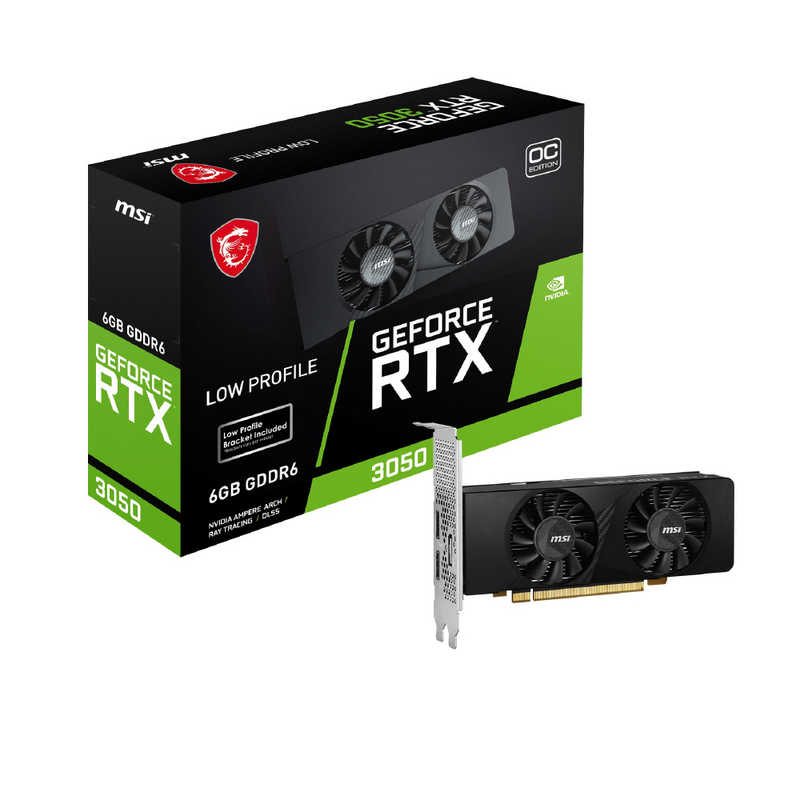GeForce RTX 3050 LP 6G OC [PCIExp 6GB] グラフィックボード