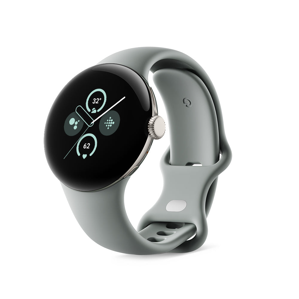 Google Pixel Watch 2 GA05030-GB Champagne Gold アルミケース/Hazel アクティブ バンド