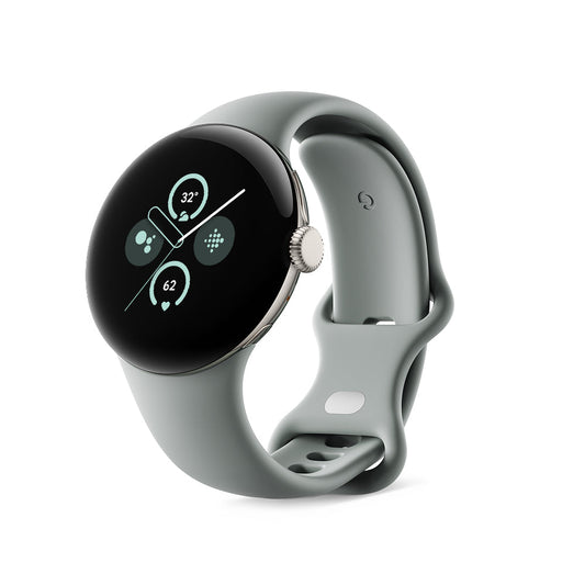 Google Pixel Watch 2 GA05030-GB Champagne Gold アルミケース/Hazel アクティブ バンド