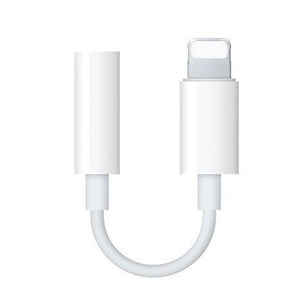 Lazos Lightning-3.5mm イヤホン変換プラグ 音楽再生 通話 リモコン機能対応 ライトニング ラソス ホワイト