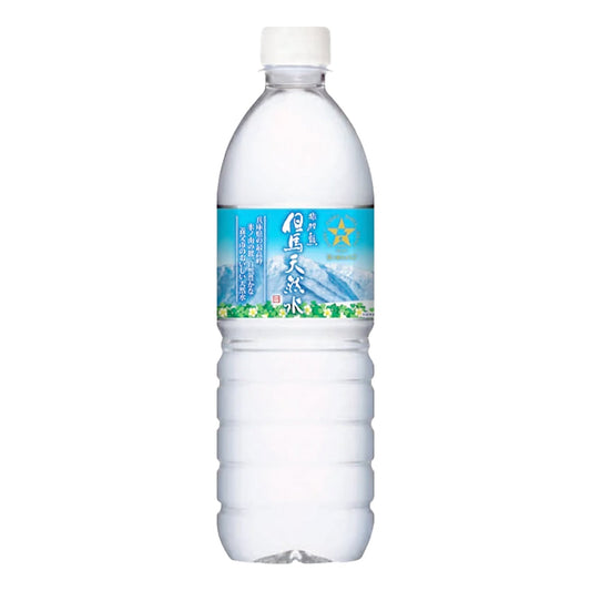 但馬の天然水 550ml×24本 ミネラルウォーター 国産 水 天然水 箱買い 軟水 飲料水 非常用 防災 備蓄 非加熱 兵庫 氷ノ山