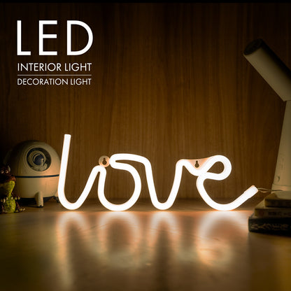 LOVE LEDネオンライト ネオンサイン TRD