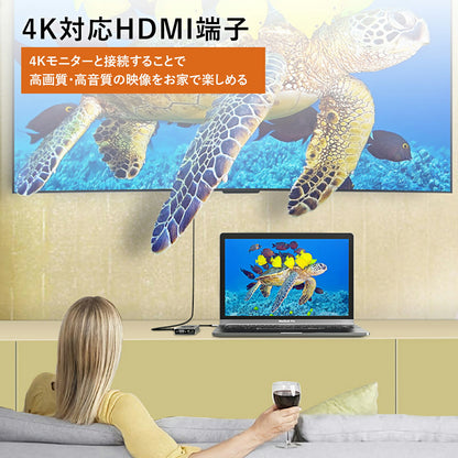 ワイヤレス充電 13in1 USB-Cハブ TRD