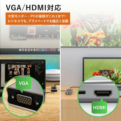 ワイヤレス充電 13in1 USB-Cハブ TRD
