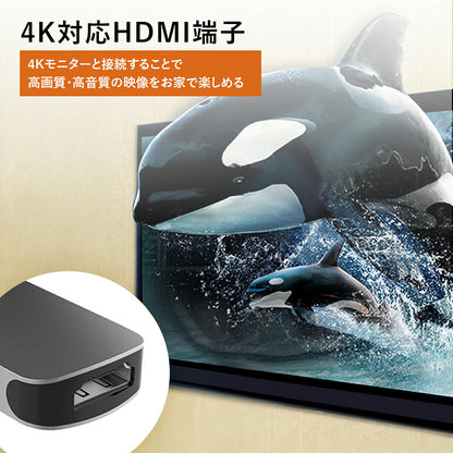 USB Type-C 4in1アダプター TRD