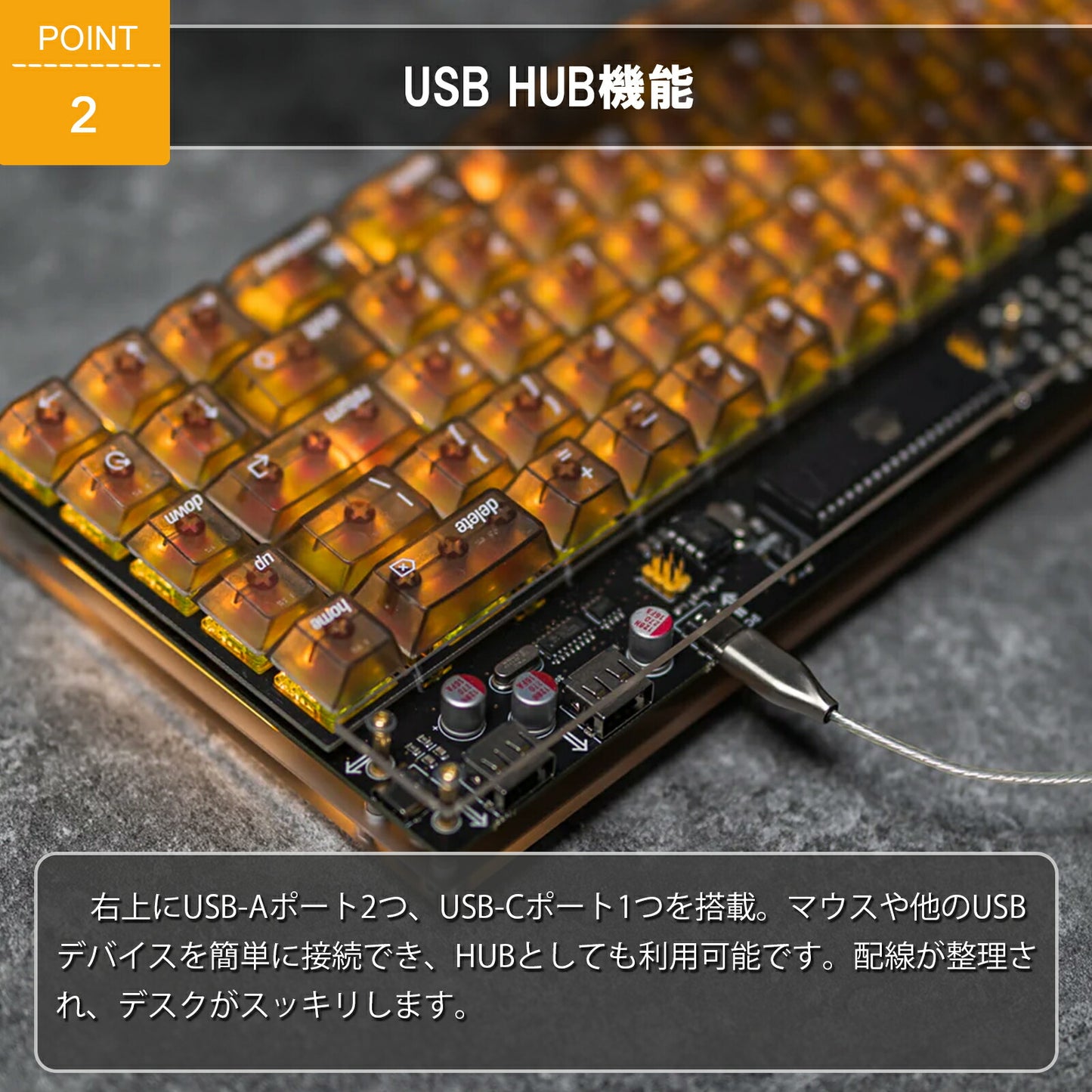 Lelelab Linear Axis Mechanical Keyboard TRD