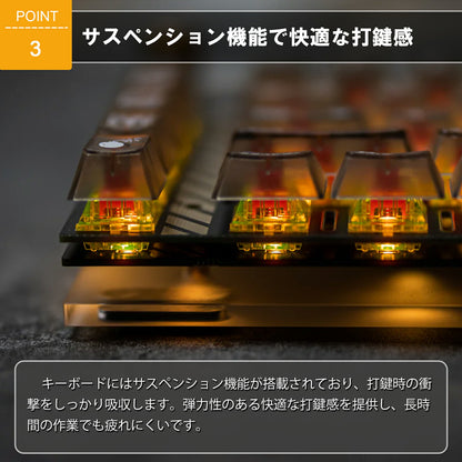 Lelelab Linear Axis Mechanical Keyboard TRD