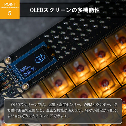 Lelelab Linear Axis Mechanical Keyboard TRD