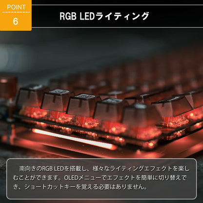 Lelelab Linear Axis Mechanical Keyboard TRD